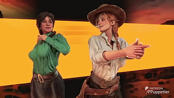 Preview 4 of Carmen Cantina - Upcoming animation introMary : YadasfmSadie : MinitivSFM#SFM #western #rdr2 #sadieadler #marylinton