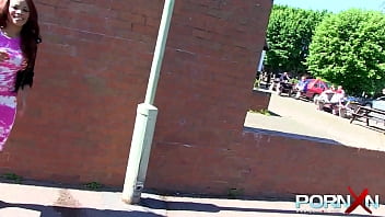 Preview 3 of Bro Caught Jerking Offf - Redhead ebony goddess pissing outdoors