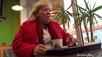 Preview 1 of Www Phonerotica Com W - Young guy picks up huge 80 years old granny