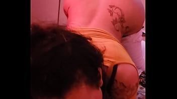 Preview 4 of Girl Female - le chupo la pinga y los huevos a mi ex - ambar trans sjm  lima travesti