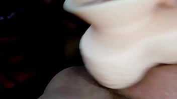 Preview 1 of Locking Dick - Cumming on my dildo