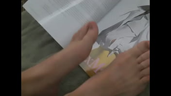 Preview 4 of Sleeping Mature Thick - Toes Turning Pages