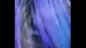 Preview 2 of Proun Sexmisor - Blue hair girl gives head in the park