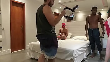 Preview 2 of Japan Heroine Tricel - Bastidores da grava&ccedil_&atilde_o com a Jessica Casadinha liberada pelo marido fodendo muito e at&eacute_ tomando no cu sem querer em Novembro 2020