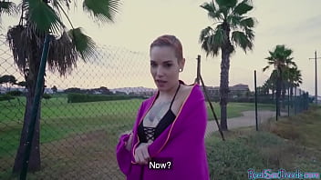 Preview 2 of Porn Lesb - Inked latina pulled for public sex after bj