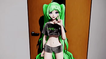 Preview 1 of We Are In Shower With Bra - Miku Casting Couch | Part 1