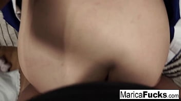 Preview 2 of Seduction Innocent All Wedding - Cos play fun leads to a good POV dick down!