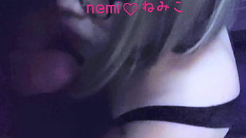 Preview 1 of Porn Persi - 女装ねみのバイブでところてんアナニー。ネットカフェの個室で楽しむ。前立腺の刺激で早漏ペニクリからダラダラと出てくる。