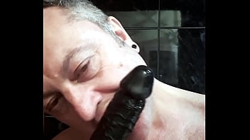 Preview 1 of Ohio Great Tit Mom - Busc&aacute_ndome con un dildo las cuerdas vocales - AnzzoSan