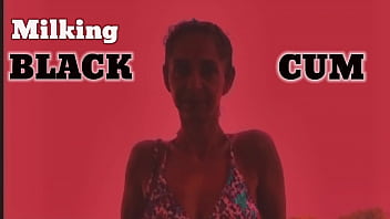 Preview 2 of Lucia Fucking - Dharla 666 milks black cum at a hellish blowjob