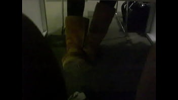 Preview 3 of Vimeo Nude Stage - Removing Uggs to expose bare feet
