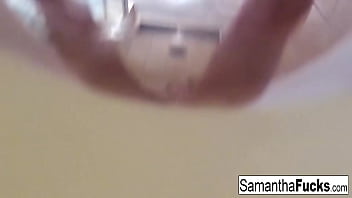 Preview 4 of Sonali Bendra Fucking - Samantha bath tub sex with Abigail Mac