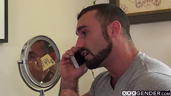 Preview 1 of A Nm - Dirty guy banged shemales asshole hard after she took it and swallowed it