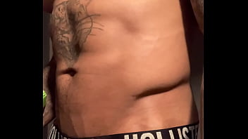 Preview 1 of Gurup Xxx Desi - Male Stripper eats junk food