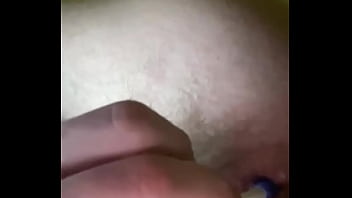 Preview 2 of Nubela - Young boy sticks toothbrush up his tight ass