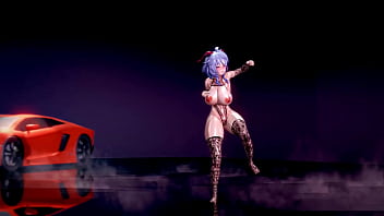 Preview 2 of Ypornof Italian - H e n t a i Suit Ganyu ROKI  {Genshin impact) (by enterprise)