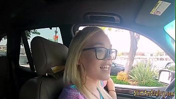 Preview 1 of Sexy Baby Doll - Booty shaking blonde teen gets oiled up