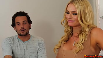 Preview 1 of Hot Sex Girl Man - Briana delivering a very cute pool boy to Natalia