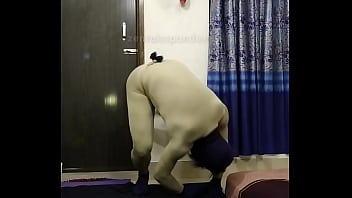 Preview 2 of Claire Dames Facial - Zentai monkey play circus penis slave