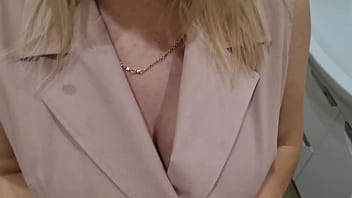 Preview 1 of Www Sen Prono Com - Stepmother came home from work and saw her son&#039_s big cock in the bathroom