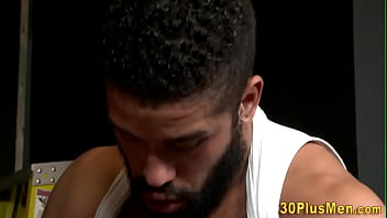 Preview 4 of Sabbath Gangbang - Buff stud gets ass pounded