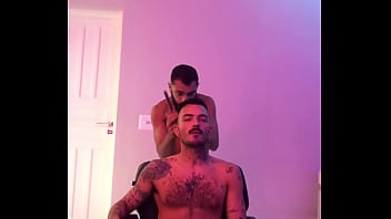 Preview 3 of Bbc Cumming Inside Asian - murillo no barbeiro parte 25