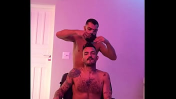 Preview 1 of Bbc Cumming Inside Asian - murillo no barbeiro parte 25