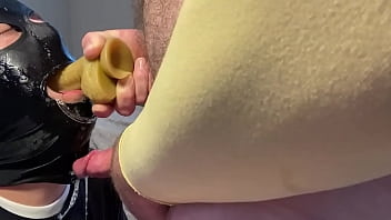 Preview 4 of Aj Apple Xxx - Straight alpha shooting a load into faggot&#039_s mouth