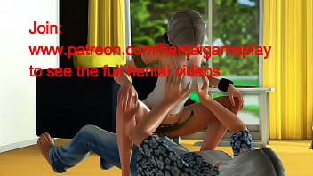Preview 4 of Very Small Litle Boy Sex Her Mom - Yuna final fantasy cosplay hentai girl having sex with a tourist man in hot porn video