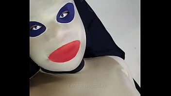 Preview 3 of Sleep Moom - Zentai awake with mask contact lens full night&#039_s