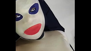 Preview 4 of Sleep Moom - Zentai awake with mask contact lens full night&#039_s