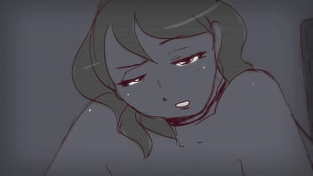 Preview 1 of Ddf Busty Only Jasmine Black - Femdom becomes a submissive slut to cock (dom-swap hypnosis) animated