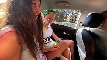 Preview 2 of Massage And Lose Control - PICK UP YOUNG GIRL &amp_ MAKE GANG BANG ORGY ON THE BEACH 1