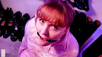Preview 1 of Sara Jay Onion Booty Full - O-Ring Drooling Face Fuck   Gag - Shannon Huxley
