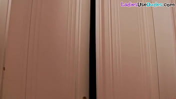 Preview 2 of Big Botos - Blonde masseuses dominating pervy ass with toy