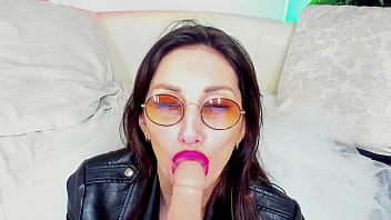 Preview 4 of Ftww - Hot Milf a make Blowjob in glasses