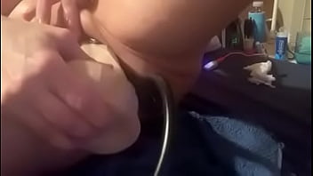 Preview 3 of Beegcom Dowd - La puta de mi esposa haci&eacute_ndose una doble para su macho