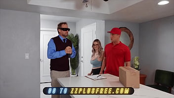 Preview 1 of Mom Sex In Thief - Busty (Codi Vore) Desperately Wants (Van Wyldes) Huge Thick Cock Deep Inside Her Pussy - Brazzers