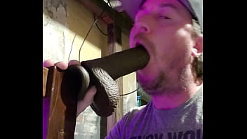 Preview 3 of Pussy Squarting Videos - Myself sucking new bbc dildo