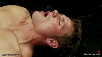 Preview 4 of Xnxxlady Call - Shemale in latex fucking bound male