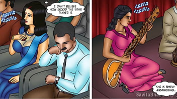 Preview 2 of Orgasm Vibrate Pants - Savita Bhabhi Episode 127 - Music Lessons