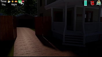 Preview 1 of Xxx Belo - 11-Milfy City - v0.6e - Part 11 - Sneaking Caroline&acute_s bedroom (dubbing)