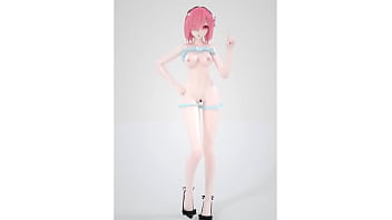 Preview 3 of Xnxx Oily Bbw Amateur - MMD Re Zero Ram