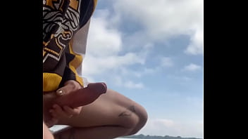 Preview 4 of Veginaa Hole - Solo Stroking Seaside
