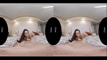 Preview 4 of Pokep Smp - VRHUSH Aria Khaide tries on outfits before riding your cock