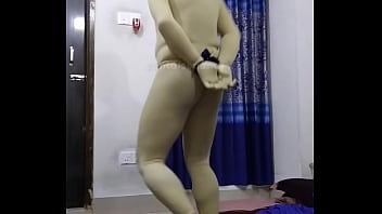 Preview 1 of Xxx Rim - Zentai penis fallen slow motion