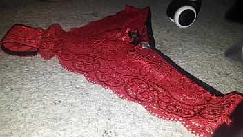 Preview 1 of Wwwxxx Bhabi Com - Cumming on my Indian &#039_s Lacy Red Panties