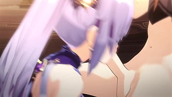 Preview 2 of Skyp Veb - Keqing (Genshin Impact) Hentai Hardcore 001