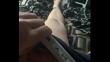 Preview 1 of Leanna Foxxx 40 Something - Straight Caelum&rsquo_s hot cock precum