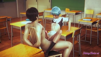 Preview 3 of Pregnant Shemale With Dick - Yaoi Femboy - Blue also knows how to teach his teacher things